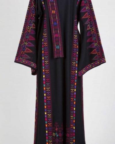 Al-Lydd Embroidered Palestinian Thobe