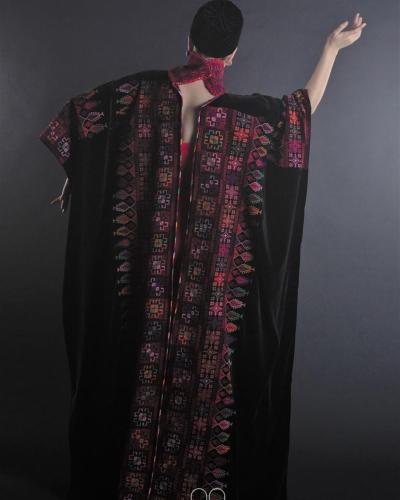 Black Velvet Abayya