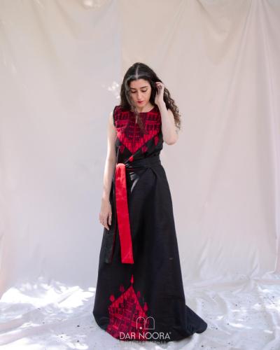 Black Zahrat- Al louze dress