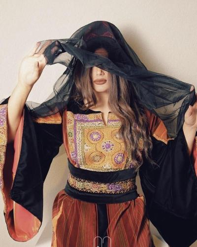 Thobe Al-Malaka Hand Made Qasab embroidery