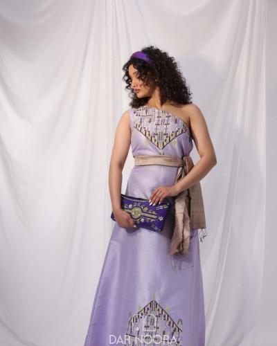 Lilac Zahrat- Al Louze Dress