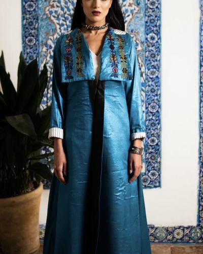 Turquoise Long Jacket