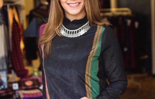 The Palestinian dress tells the history of the earth and the human being