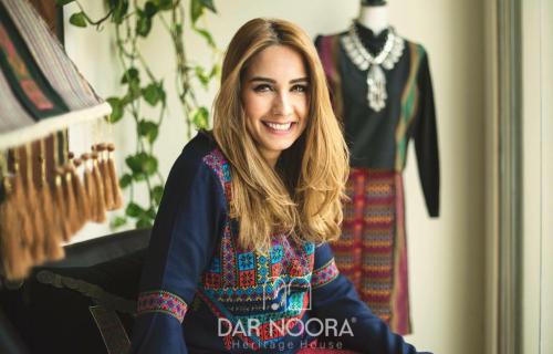 Palestinian fashion designer noora khalifeh (scopal)