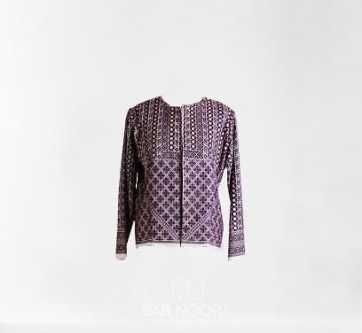 Full embroidery jacket