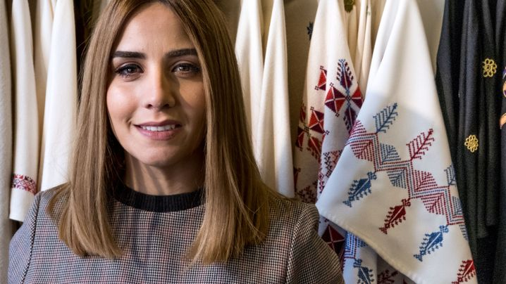 The designer Noora Khalifeh interview with Spiegel magazine